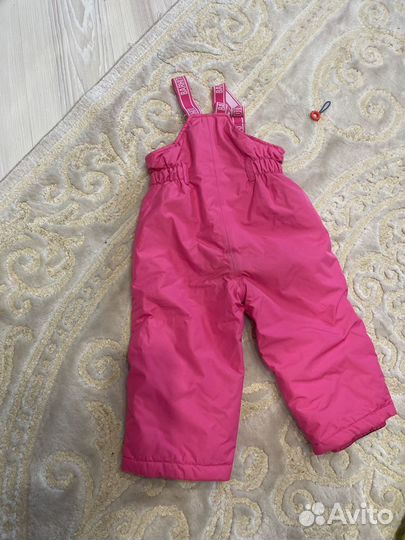 Утепленные брюки для девочки