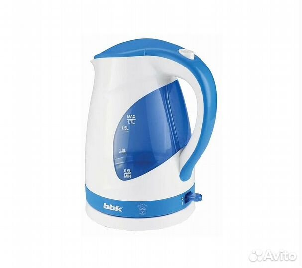 Чайник BBK EK1700P белый/синий