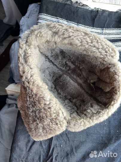 Шапка ушанка мужская натуральная