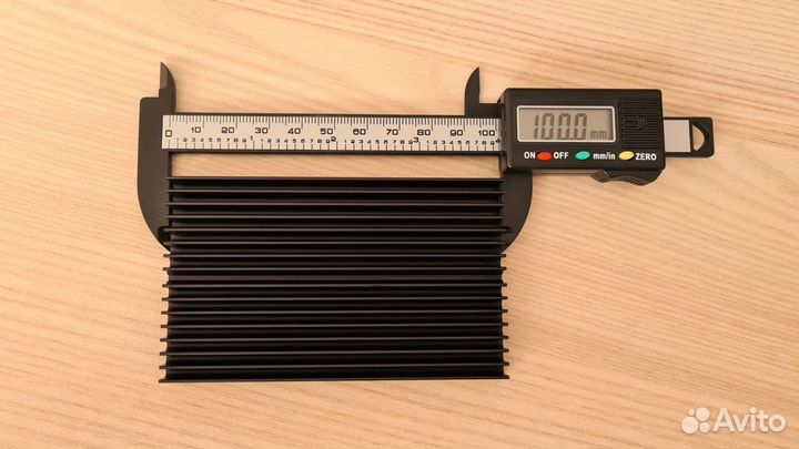 Новый Алюминиевый радиатор охлаждения 100x60x10 мм