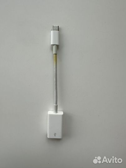 Переходник Apple A1632, USB Type-C (m) - USB (f)