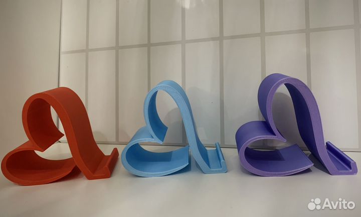 Подставка для телефона Сердце (Сердечко) 3Д печать