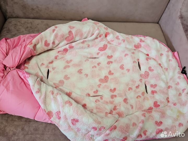 Зимний конверт в коляску