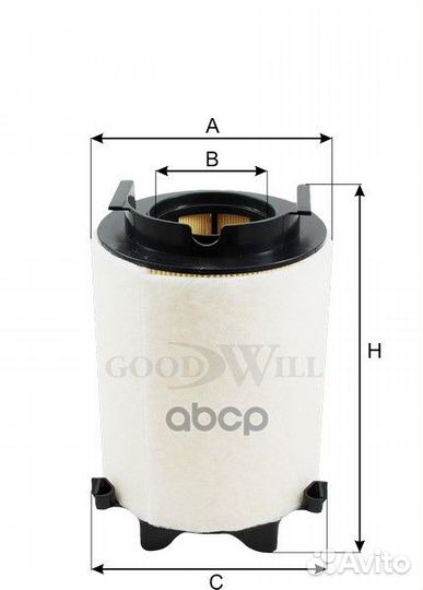 Фильтр воздушный AG261 Goodwill