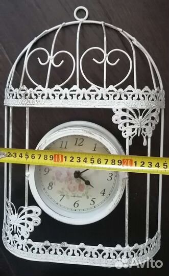 Часы настенные, цвет былый