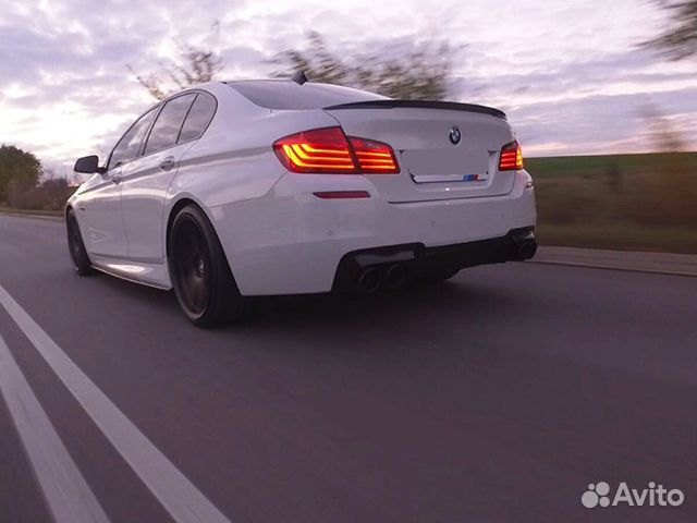 Накладки под пороги BMW 5 F10