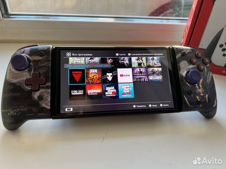 Nintendo switch oled с играми