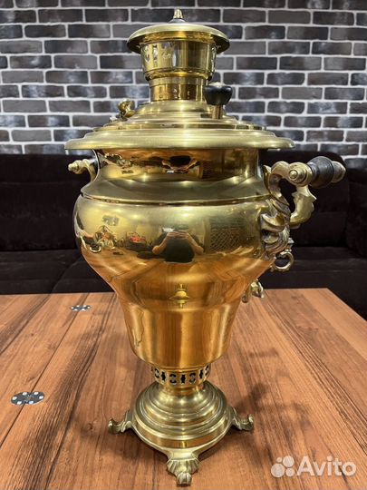 Самовар братьев Рузиных Б. и Т., начало 20в., Тула