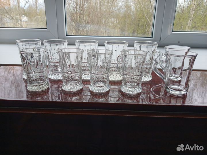 Кружки хрусталь