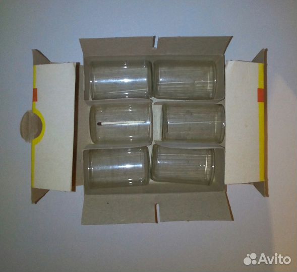 Подарочный набор Сюрприз, 6 водочных стопок СССР