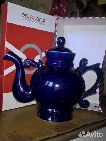 Чайник заварочный кобальтовый