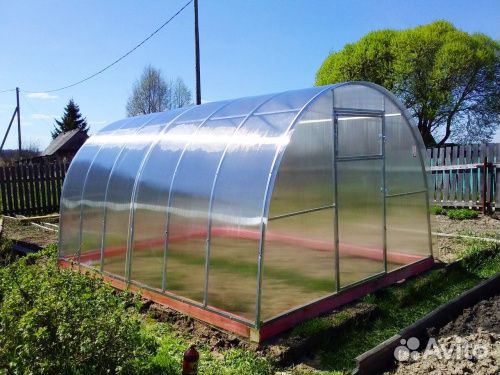 Теплица 3*4м с поликарбонатом (возможна установка)