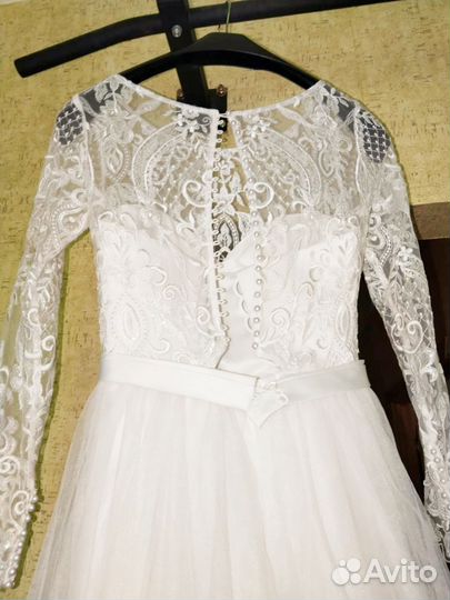 Свадебное платье 42 44