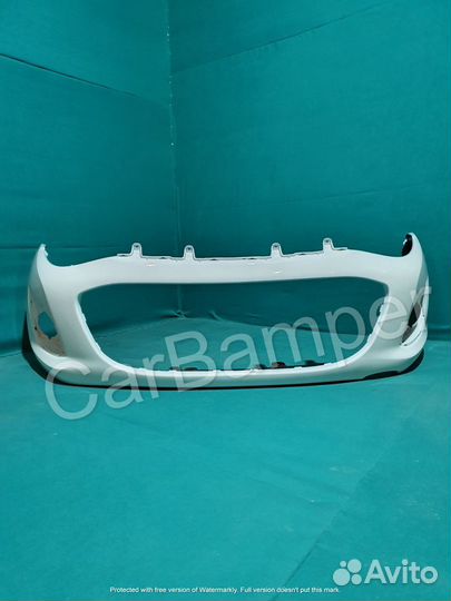 Бампер передний Калина 2192 белое облако 240