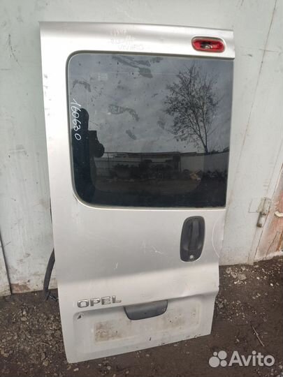 Дверь задняя распашная левая Трафик, Виваро