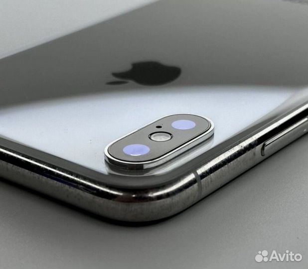 iPhone X 256gb Silver Акб/90 Отличное Состояние