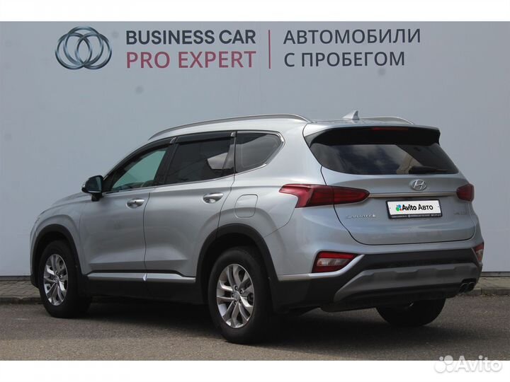 Hyundai Santa Fe 2.2 AT, 2018, 91 985 км