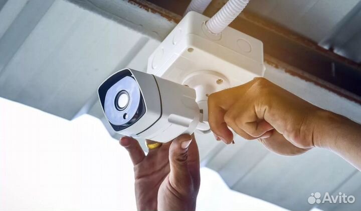 Видеонаблюдение Камера Регистратор Установка