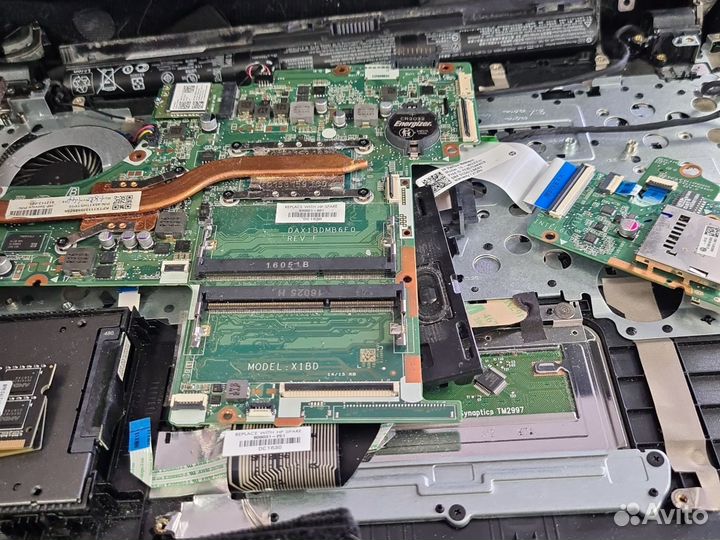 Ноутбук hp 15-ab242ur продаётся по запчастям