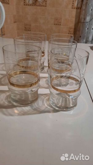 Стаканы стекло СССР
