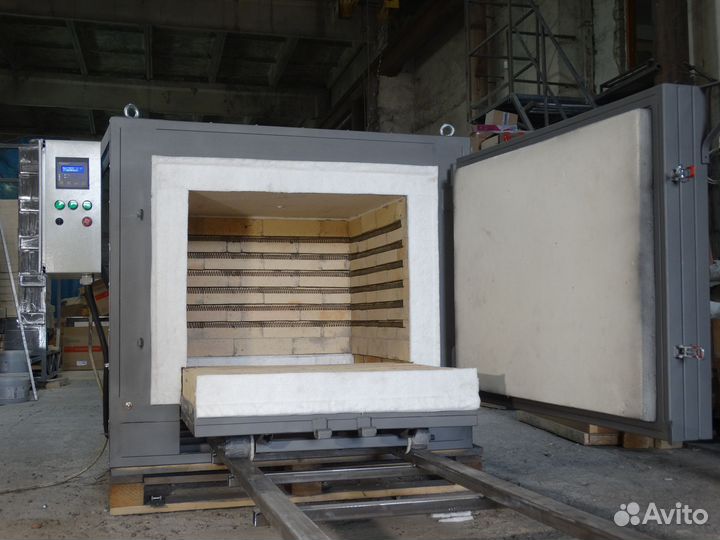 Печь муфельная с выдвижным подом