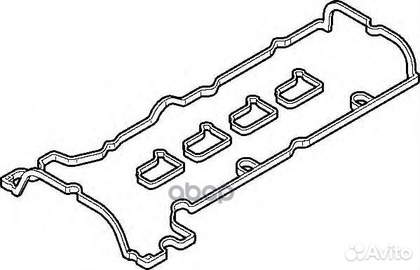 Комплект прокладок крышки клапанов MB W203/W211
