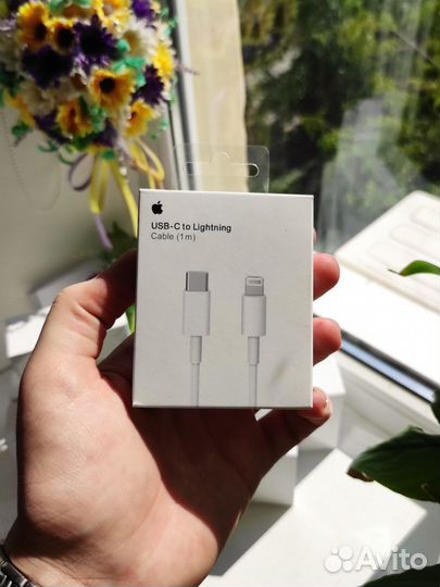 Быстрая зарядка iPhone 20W (блок + кабель)