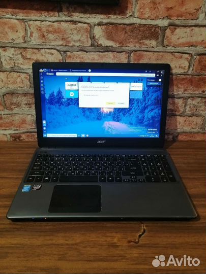 Ноутбук i7-4500u/8gb/ssd240gb/видео 1гб