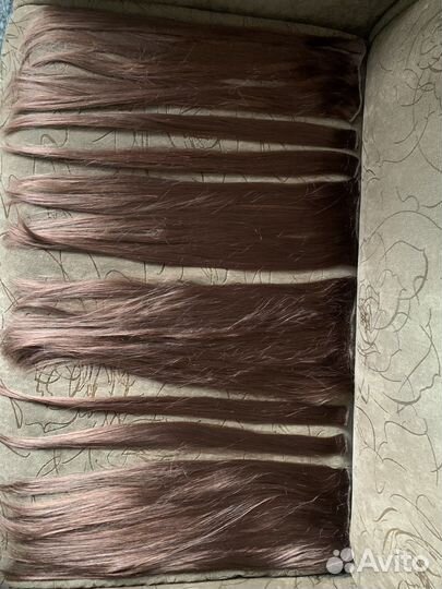 Волосы искусственные на заколках