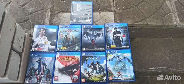 Диски на ps4