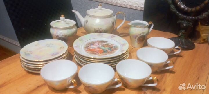 Чайный сервис Мадонна 6 персон,ГДР,kahla
