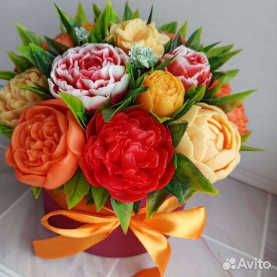 Шикарные букеты из мыла