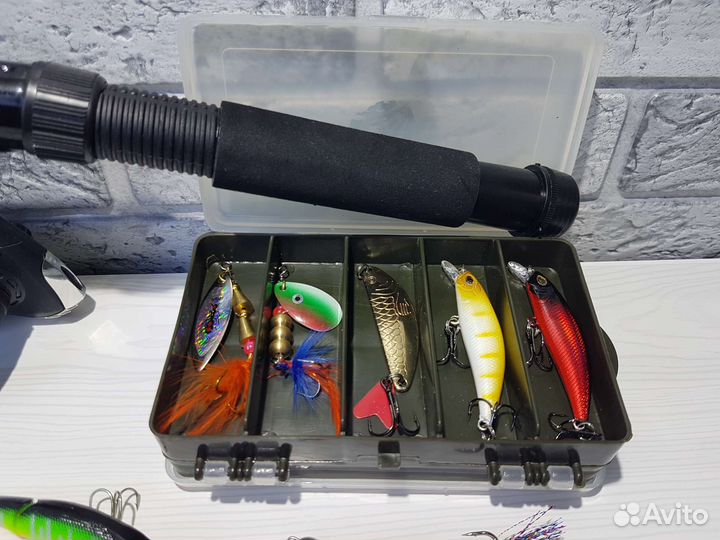 Спиннинг с катушкой