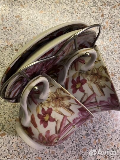 Чайный сервиз 2шт