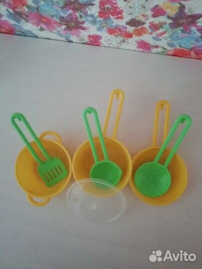 Детские игрушки кухонная посуда
