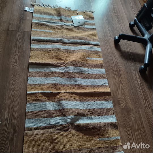 Коврик, ковер, 100%хлопок. 60х180см.Бежгорчсеркор