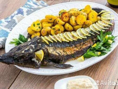 Царская рыба копченая и свежая