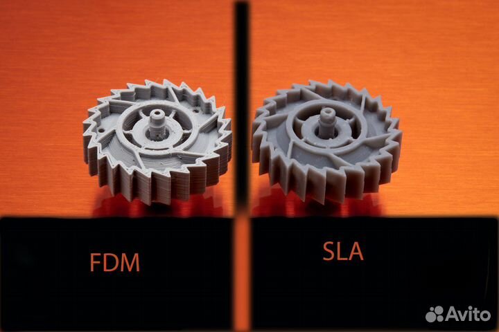 Печать на 3D принтере (модели, шестеренки и т.д.)