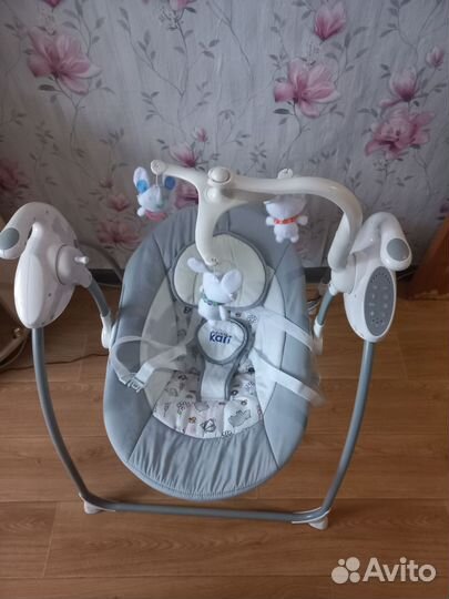 Детские электронные качели для новорожденных