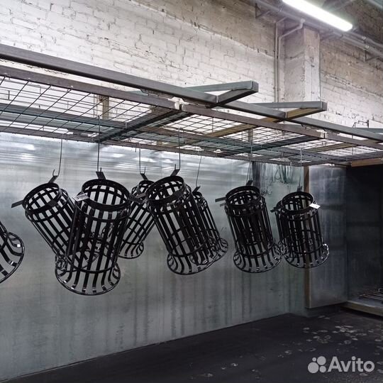 Порошковая (полимерная покраска) металлоизделий