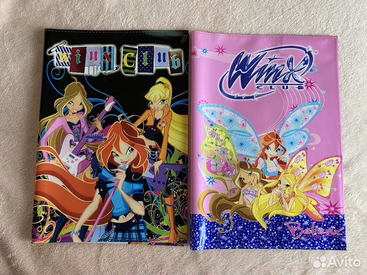 Обложки на тетради/учебники Винкс