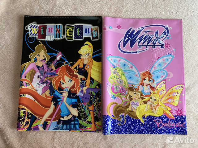 Обложки на тетради/учебники Винкс