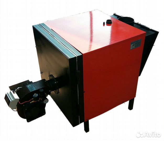 Котел на отработке c горелкой