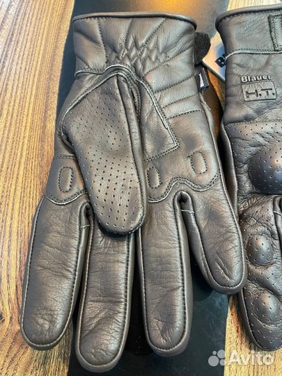 Перчатки мото blauer H.T Combo Brown