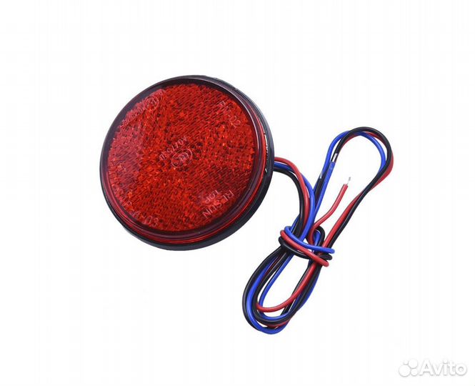 Катафот круглый для мото