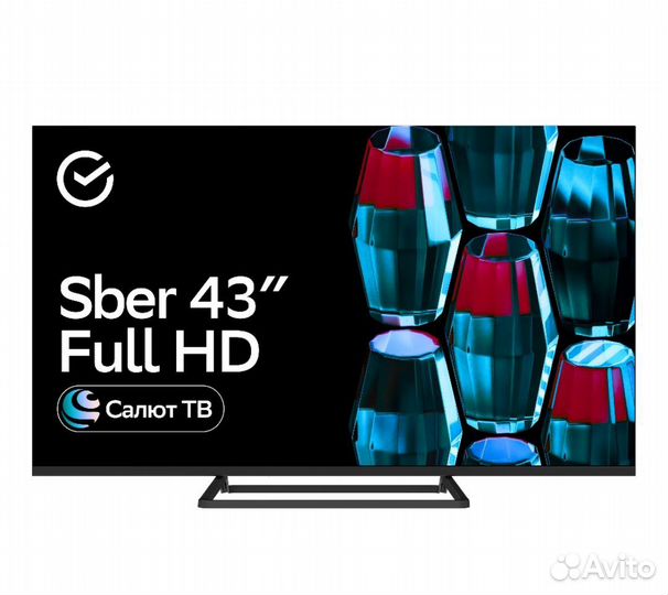 Новый телевизор SMART 43 дюйма (109 см)