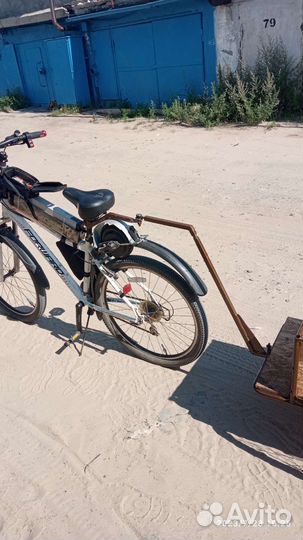 Велосипедный прицеп-тачка