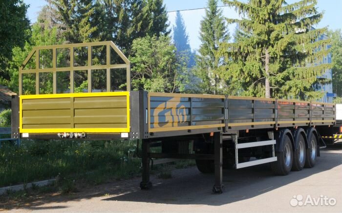 Полуприцеп бортовой GT7 ППБ-28, 2023