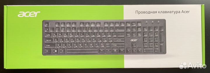 Проводная клавиатура acer OKW020
