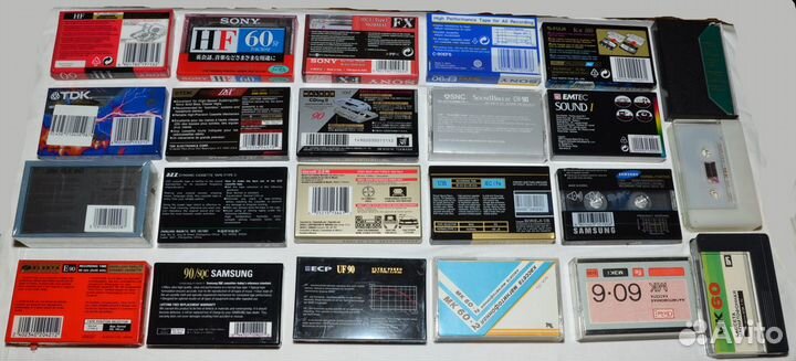 Аудиокассеты новые
